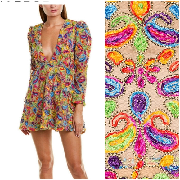 SOLD Tularosa Masie Dress in Multi - Picture 5 of 13